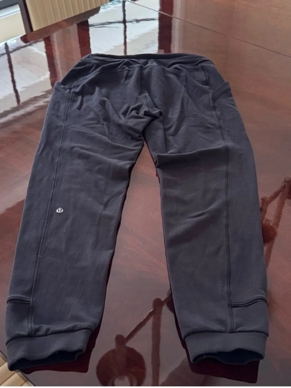 Lululemon Black Drawstring Jogger Pants - Picture 12 of 16